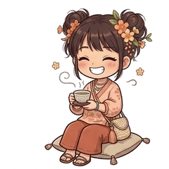 Ethnic Chibi Girl: Home Life