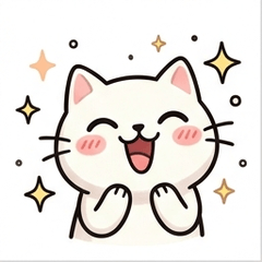 軟萌糯米貓的日常表情