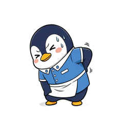 Penguin Caregiver Stickers