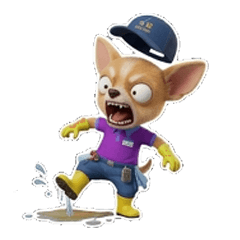 易怒清潔工吉娃娃洽吉