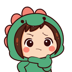 Carmen Dino Green : Animated Stickers