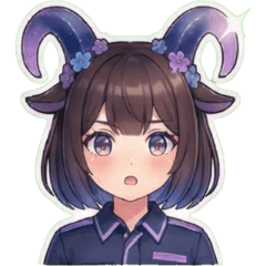 角角酥・五月星空表情貼 V