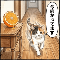 爆走三毛貓！美食與日常動作貼圖