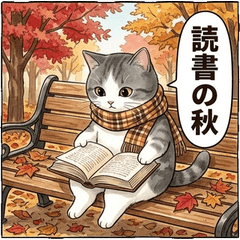 愛看書的貓咪日常！愛書人專用貼圖