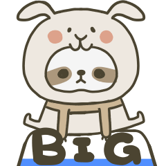 【再販】ちょこモノBIG 毎年使える新年挨拶
