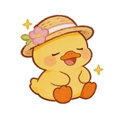 今日份鴨力釋放貼圖