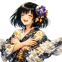 Gentle Mie Dialect by a Kimono Girl