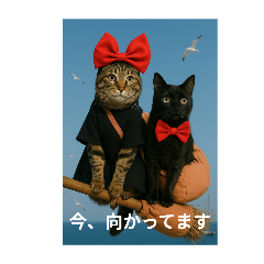 Japanese cats by.inumummy