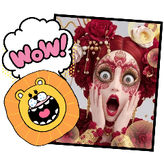 mego超現實表情貼