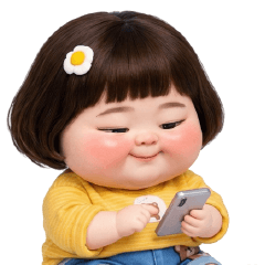 Funny face girl 220 BIG EN