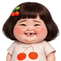 Funny face girl 222 BIG EN
