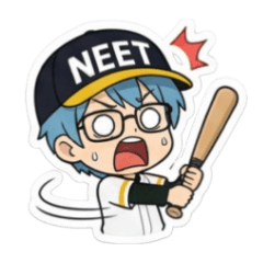 NEET's-Low Batting Average Sticker