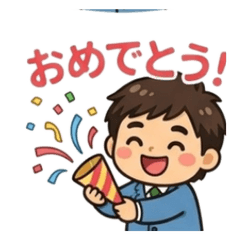 Cheerful Masah-chan Stickers