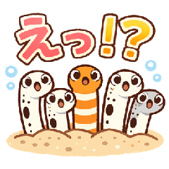 Cute Sea Creatures Everyday Stickers