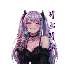 Little Devil Nana: Emotional Stickers