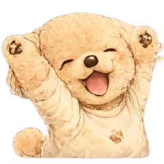 Toy Pooh NISA's daily Sticker