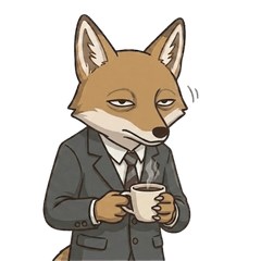 Mean-Looking Polite Fox