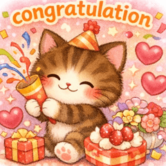 Happy Birthday, Sweets Cat!