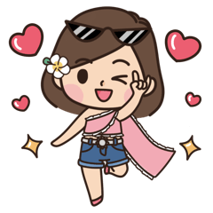 Little girl mood : summer :)