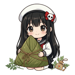 白帽骷髏醬 第3彈，端午節快樂