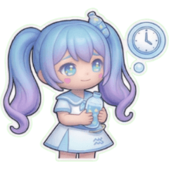 Aquvie五月情緒汽水貼圖 III