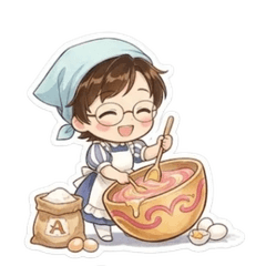 Madam Mii & Black Cat Ousuke Stickers