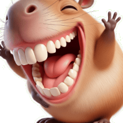 害羞呆卡皮巴拉