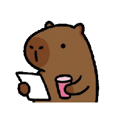 The capybara wiggles.