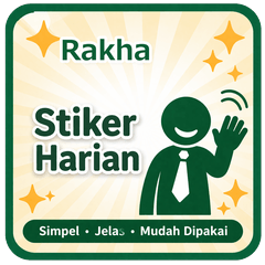 Rakha Name Stickers
