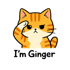 Daily Ginger Sticker (English)