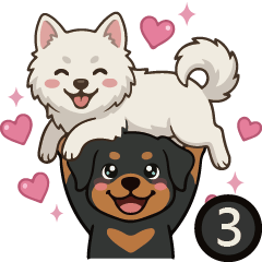 羅威納與瑞牧犬 3