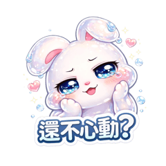 花兔水亮日常：萌系情緒爆擊