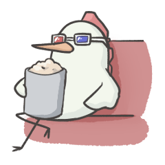 A bird enjoying every day.