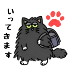 Lazy cat Diary Sticker2
