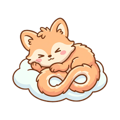 sleeping fox1