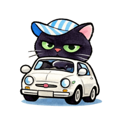 黑貓御萩的日常（無文字）