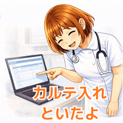 Nurse Stickers Casual Talk Greetings