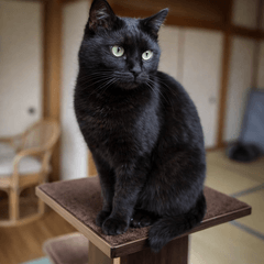 Black Cat's Cute Daily Stickers