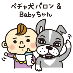 ペチャ犬バロン＆Babyちゃん
