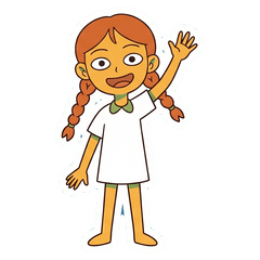 辮子妹的網路日常：超有感表情包