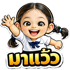 Cute Baby Cartoon Inning