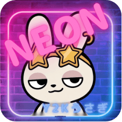 Neon: Y2K A poisonous and cute rabbit
