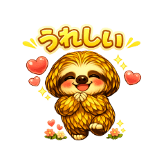 Cute Sloth Stickers for Everyday Chat