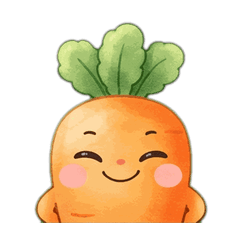 Carrot-kun Daily Stickers