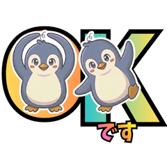Expressive penguin stickers19