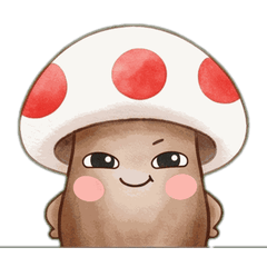 Mushroom-kun Daily Stickers