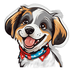 Koko Puppy Chat Stickers