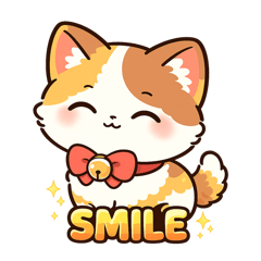 蓬鬆閃亮貓咪貼圖