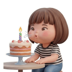 曾文祺可愛圓圓臉書法創作 3