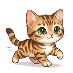 Wild & Elegant Bengal Cat [Daily Use]